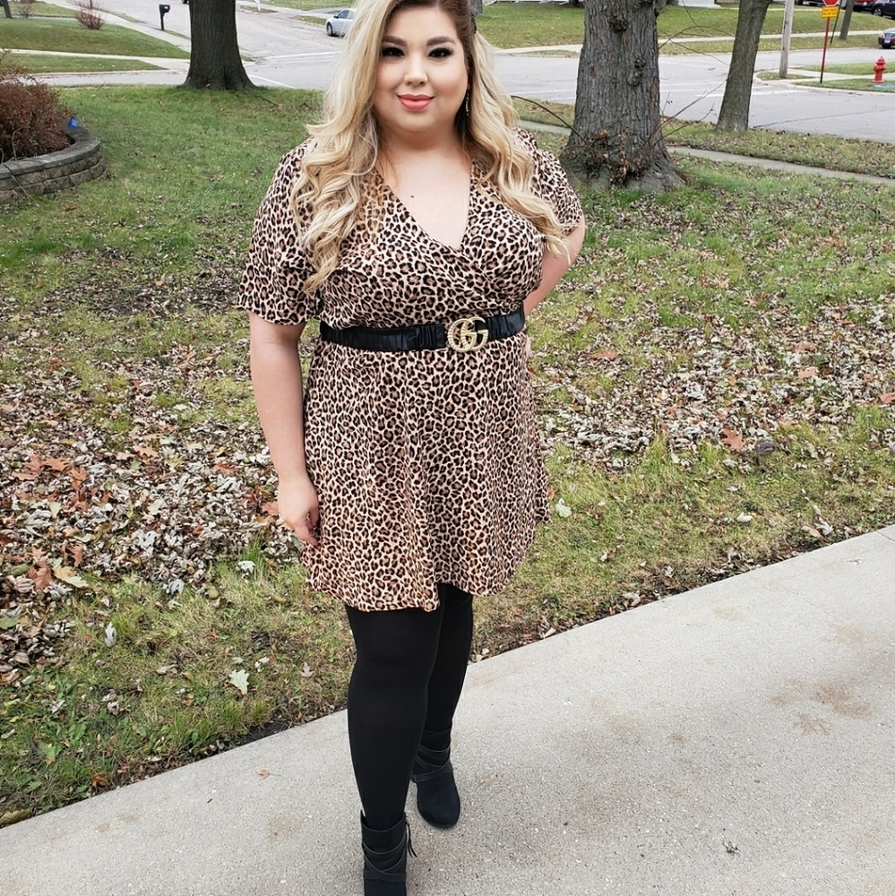 Leopard dress